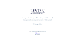 Desktop Screenshot of levien.net
