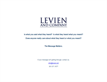 Tablet Screenshot of levien.net